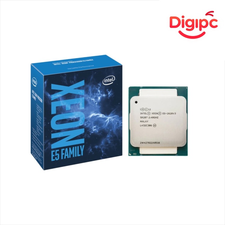 سی پی یو Intel Xeon E5-2620v3 (2.4GHz/6-core/15MB/85W)